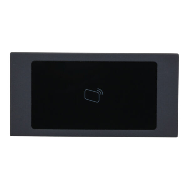 Estación Exterior Modular para Videoportero IP con Lector de tarjetas para Series VTO4202FB-X. Color Negro