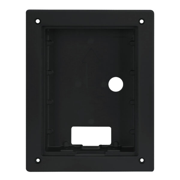 Caja de montaje para insertar para VTO220xF-P. Color negro - Imagen 2
