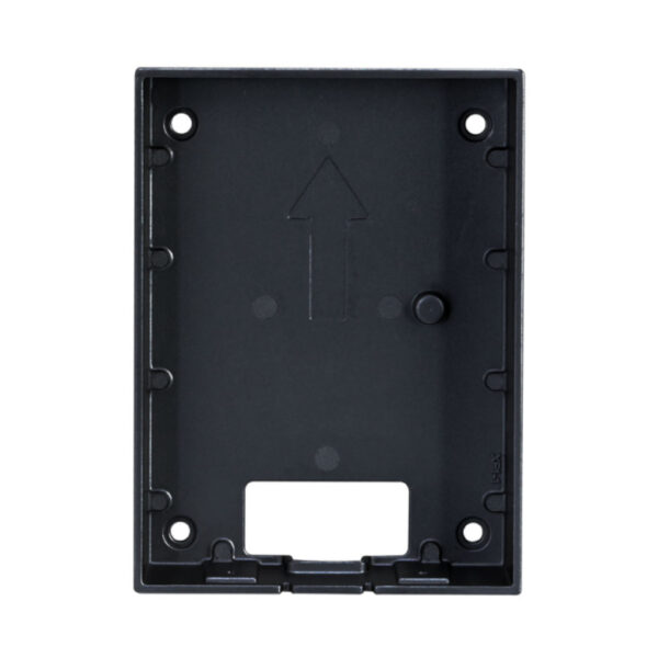 Caja de montaje en superficie para VTO220xF-P. Color Negro