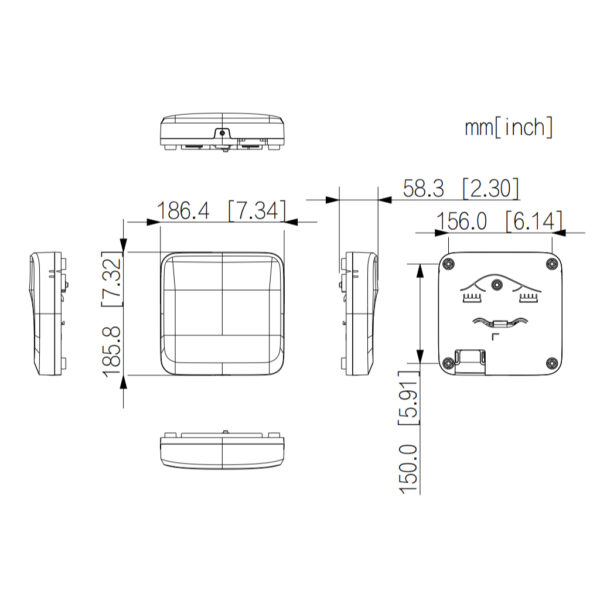 Controladora 2 Puertas Wiegand RS-485 TPC/IP y PoE Insider Series - Imagen 2