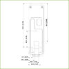 Lector Proximidad EM RS485 Wiegand IP66 + Teclado - Imagen 4