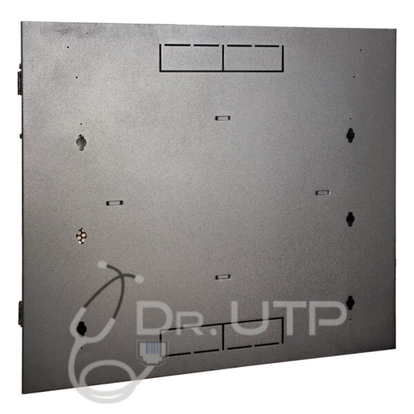 Arcón Vertical para equipos estándar rack de 19" 4U con 2 llaves, ventilador, pasacables y puerta con rejilla - Imagen 4