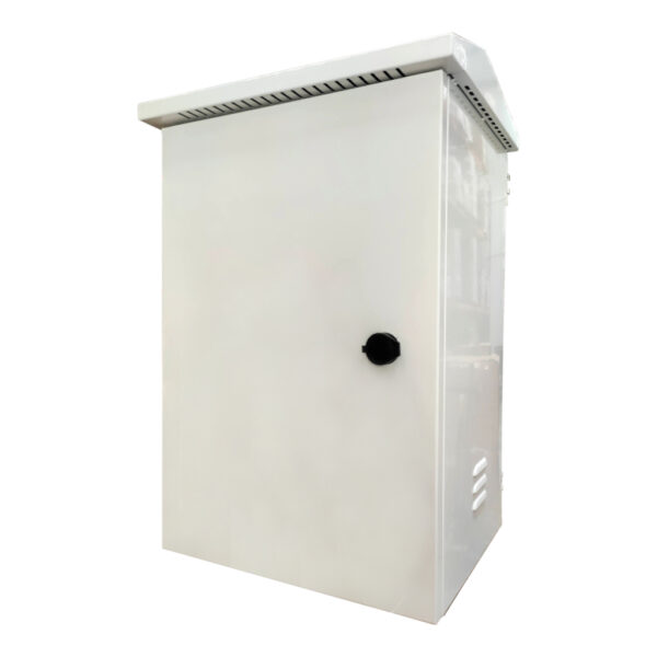 INTEGRATION CABINET. Caja de acero 600x400x300 para báculo de 6m o pared. Color blanco - Imagen 2
