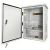INTEGRATION CABINET. Caja de acero 600x400x300 para báculo de 6m o pared. Color blanco - Imagen 3