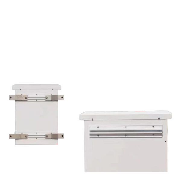 INTEGRATION CABINET. Caja de acero 600x400x300 para báculo de 6m o pared. Color blanco - Imagen 5