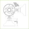 Adaptador de montura para HDBW7/6 HDB1 HDW7/6/5/4/2/1 PFB220C PFB305W - Imagen 2