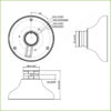 Adaptador de montura para SD1A SD12 PFB220C PFB305W - Imagen 2