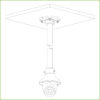 Adaptador de montura para HDBWxxExx, HDBWxxRxx, HDWxxTLxx, HDWxxLxx - Imagen 4