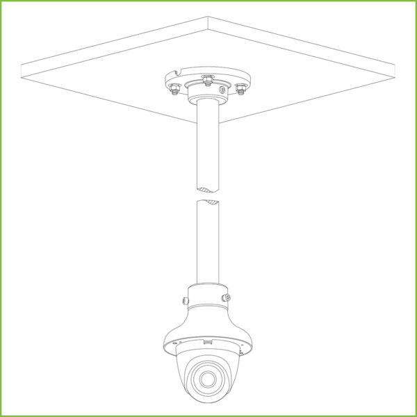 Adaptador de montura para HDBWxxExx, HDBWxxRxx, HDWxxTLxx, HDWxxLxx - Imagen 4