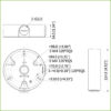 Caja conexiones Impermeable para HDW7 HDBW5 Color Negro - Imagen 2