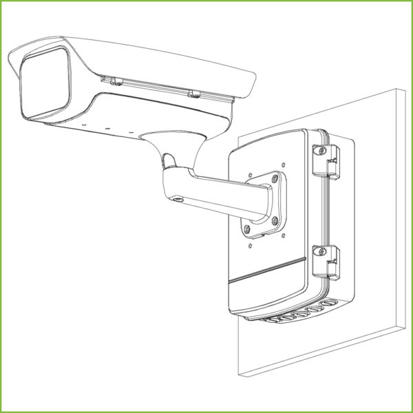 Caja alimentación y conexiones Water-proof IP66 para Domos motorizados - Imagen 3