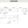Soporte de pared para combinado de Cámaras Domo + Speed Dome - Imagen 2