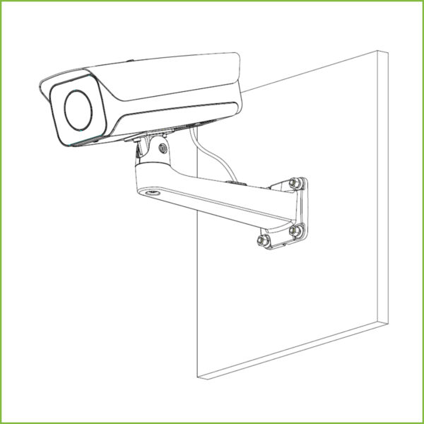 Soporte pared pasa-cable para carcasas de la serie PFH610V - Imagen 3