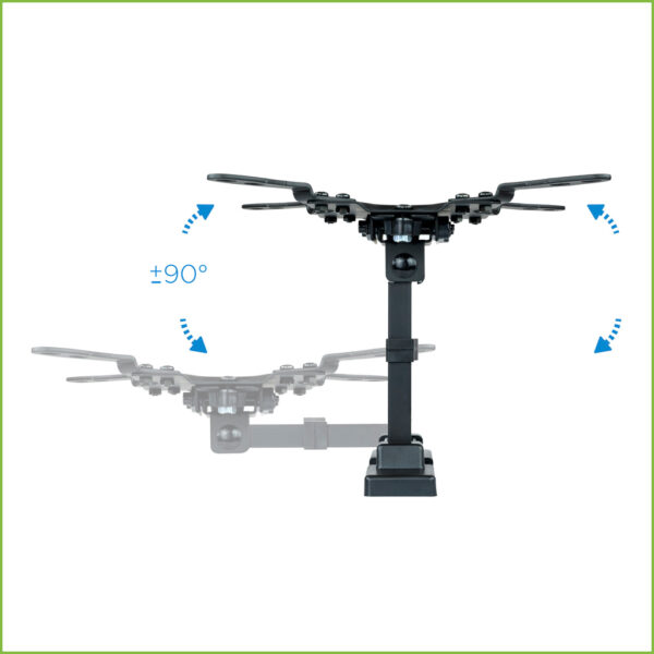 Soporte Pared Monitores 13"- 42" hasta 20Kg Inclinación +5°/-12° - Imagen 7