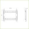 Soporte Pared Monitores 19-32" hasta 25Kg - Imagen 2