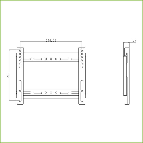 Soporte Pared Monitores 19-32" hasta 25Kg - Imagen 2