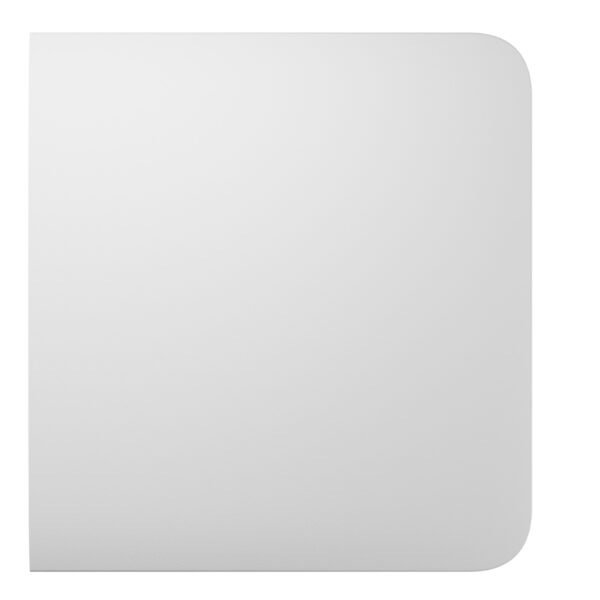 Ajax LightSwitch SideButton 1-gang/2-way. Pulsador Lateral Simple. Color Blanco