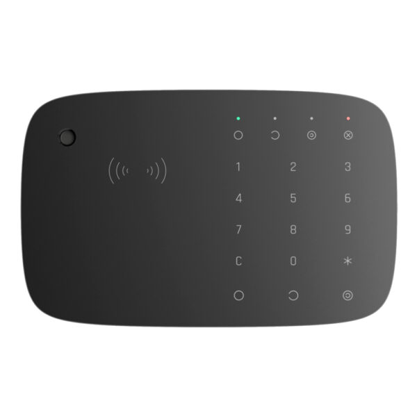 Carcasa Ajax Keypad Combi. Color Negro