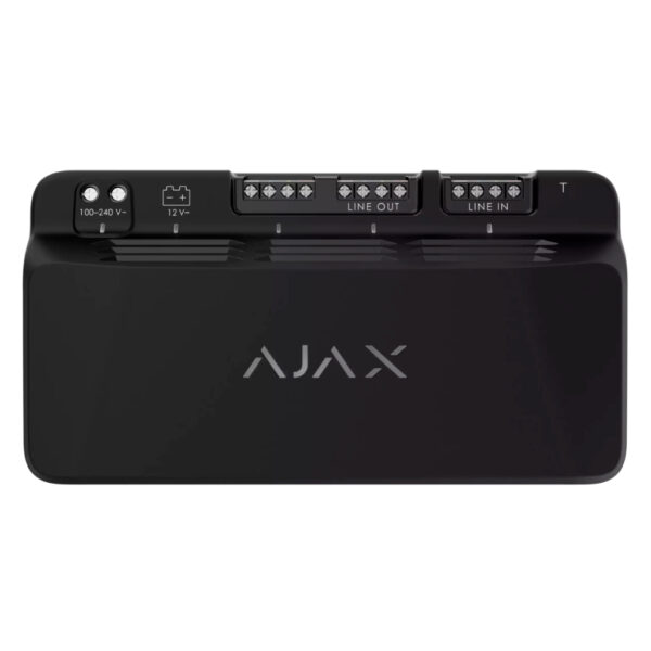 Ajax LineSupply (45 W) Fibra. Color Negro. G3