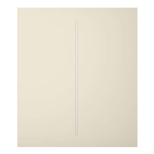 Ajax LightSwitch CenterButton 2-gang. Plusador Central Doble. Color Marfil