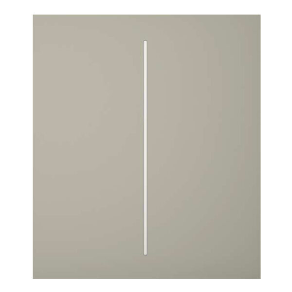 Ajax LightSwitch CenterButton 2-gang. Plusador Central Doble. Color Oliva