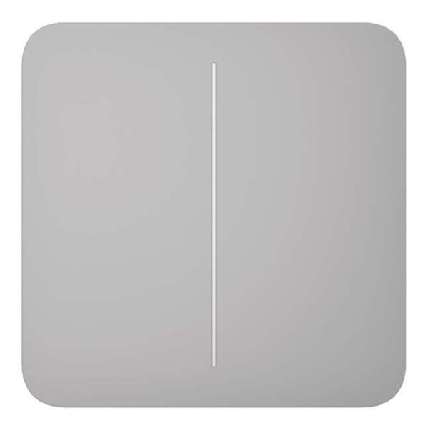 Ajax LightSwitch SoloButton 2-gang. Pulsador Doble. Color Niebla