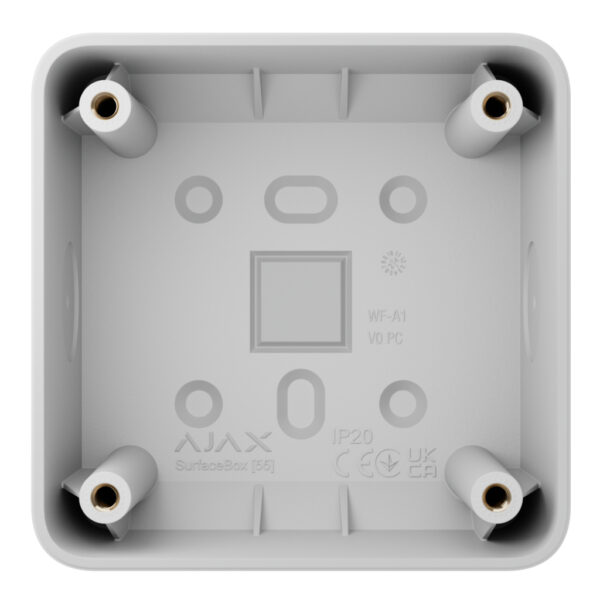 Ajax SurfaceBox. Caja de superficie para Lightswith i Outlet. Color Blanco