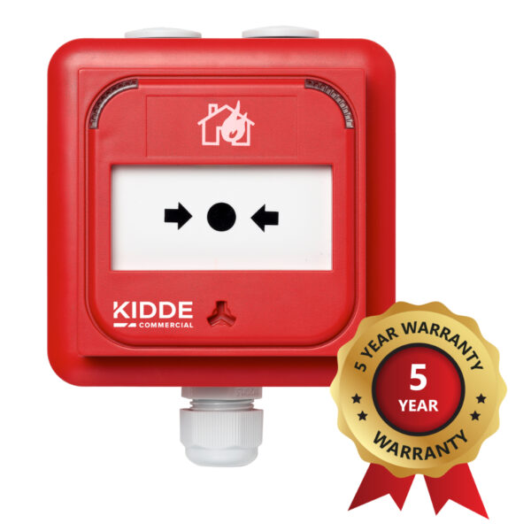 Pulsador analogico inteligente. Serie Excellence. IP67. Color Rojo