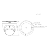 MiniDomo HDCVI 4EN1 2M 1080P FULL COLOR 2.0 WDR Starlight LED20m 2.8mm IP67 Quick-to-install - Imagen 2